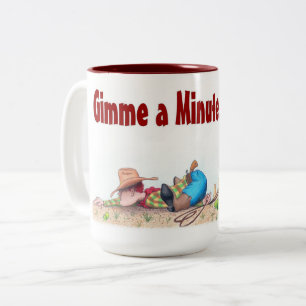 Ge mig en minut kaffemugg 15oz