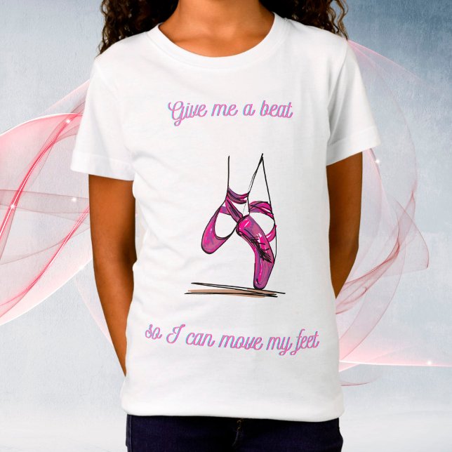 Ge mig ett slag så att jag kan flytta fötterna t shirt (Skapare uppladdad)