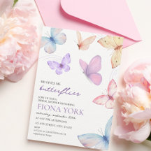 Ge mig fjärilar Chic Elegant Möhippa