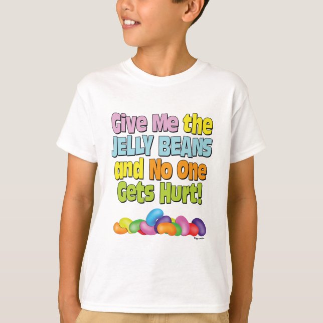 Ge mig gelébönorna t-shirt (Framsida)