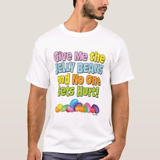 Ge mig gelébönorna tee shirt (Framsida)