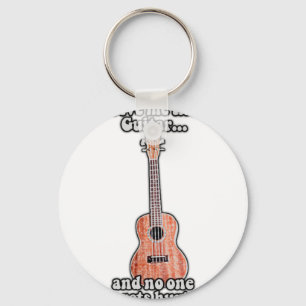 Ge mig gitarren och ingen kommer bli skadad. vinta nyckelring