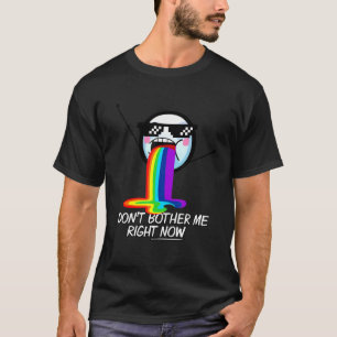 Ge mig inte Höger nu Coola Sarcastic Meme Fac T Shirt