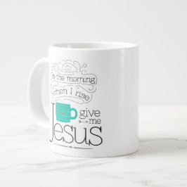 Ge mig Jesus kaffe mugg Jumbo Mugg