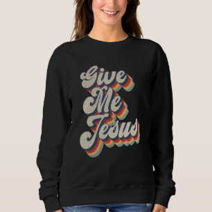 Ge mig Jesus Vintage kristen Jesus Religiös W T Shirt