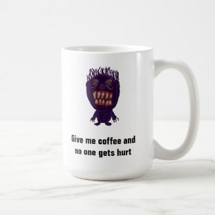 Ge mig kaffe, och inget får menmuggen kaffemugg