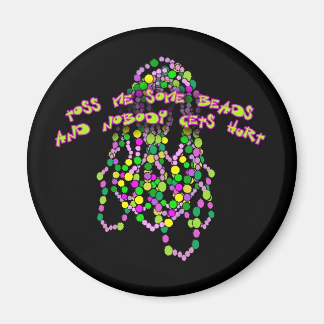 Ge mig lite Pärlor och ingen får Ont Magnet (Framsidan)