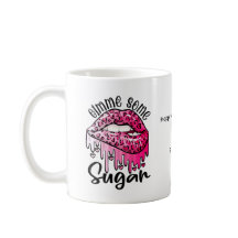 Ge mig lite sockerdroppar Läppar Valentindagen