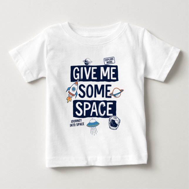 Ge mig lite utrymme t shirt (Framsida)