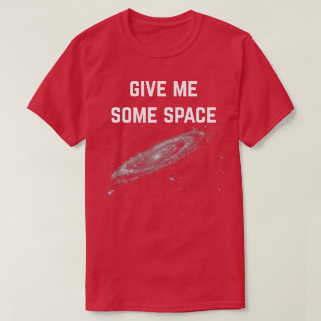 Ge mig lite utrymme t shirt (Design framsida)