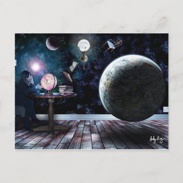 Ge mig lite utrymme (vykort) vykort (Framsida)