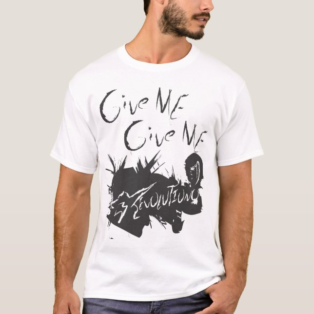 Ge mig revolutionen t-shirt (Framsida)