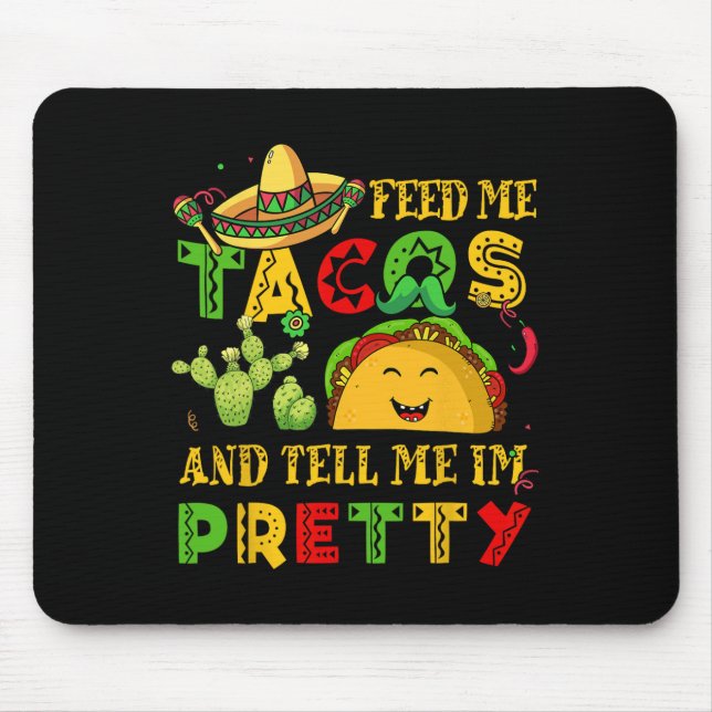 Ge Mig Taco Berätta Vacker Tröja Cinco De Mayo Rol Musmatta (Framsidan)