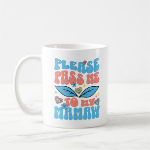 Ge mig till mina Speciella morföräldrar. Kaffemugg