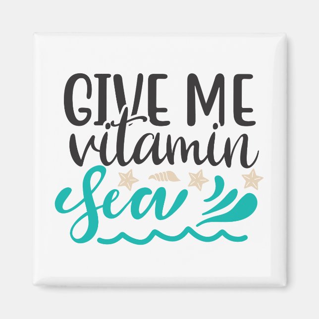 Ge Mig Vitamin Hav Magnet (Framsidan)