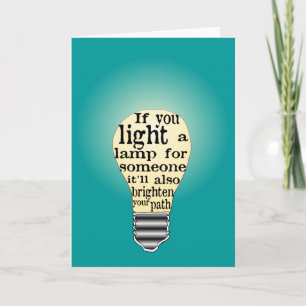 Ge offert för inspirationstjänst kort