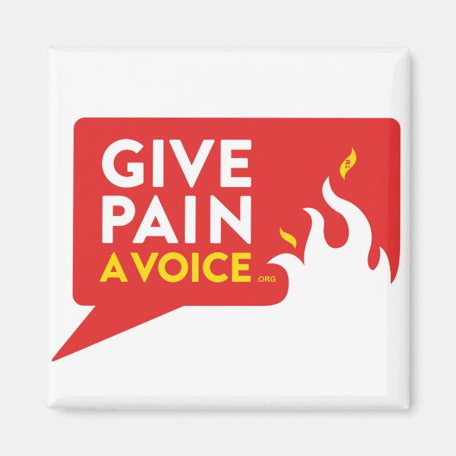 Ge Pain A Voice Magnet (Framsidan)