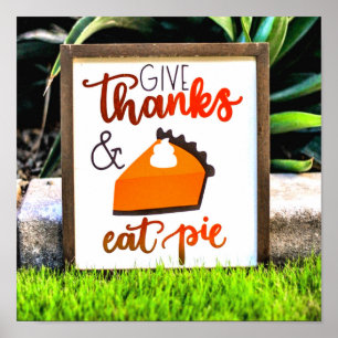 Ge paj Thanksgiving Poster