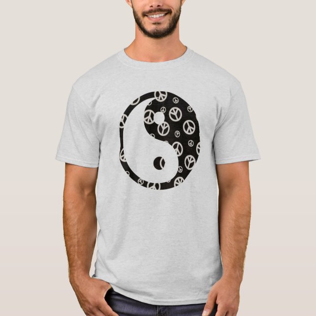Ge Peace a Chance 1 Yin och Yang Tröja (Framsida)