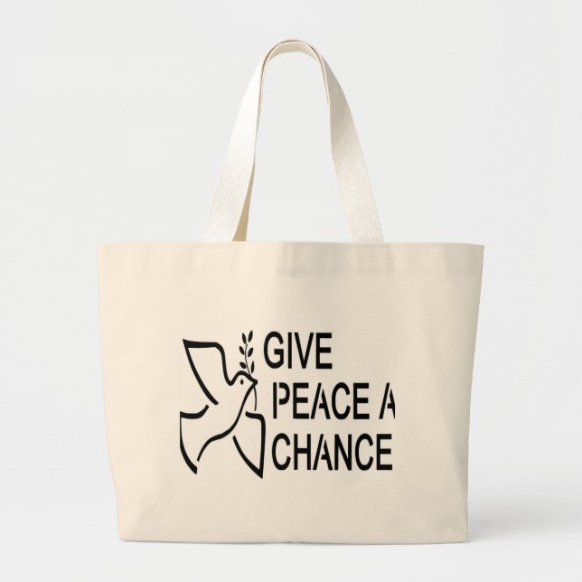 GE PEACE A CHANCE JUMBO TYGKASSE (Framsidan)