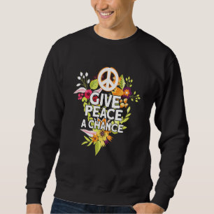 Ge Peace A Chance Lång Ärmad Tröja