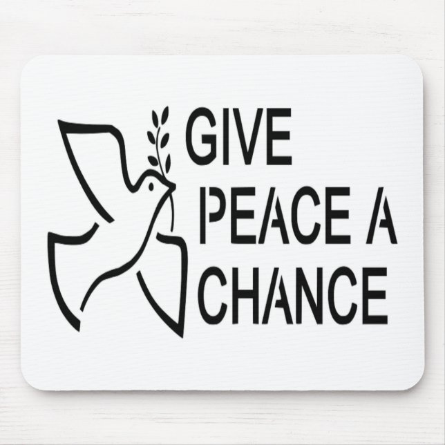 GE PEACE A CHANCE MUSMATTA (Framsidan)