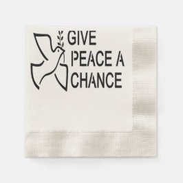 GE PEACE A CHANCE PAPPERSSERVETT