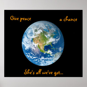 Ge Peace a Chance Poster