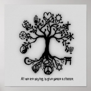 Ge Peace a Chance Poster