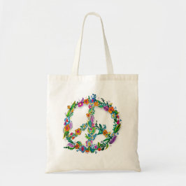 Ge Peace a Chance Tote Bag Tygkasse