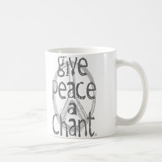 Ge Peace A Chant Kaffemugg (Höger)