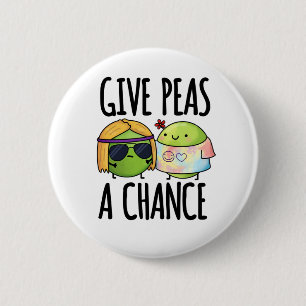 Ge Peas A Chance Funny Hippie Peas Pun Knapp