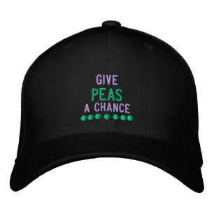 GE PEAS A CHANCE - HAT BRODERAD KEPS