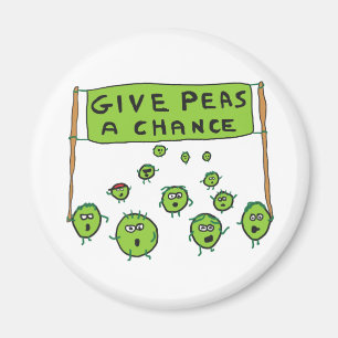 Ge Peas A Chance Magnet