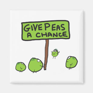 Ge Peas A Chance Magnet