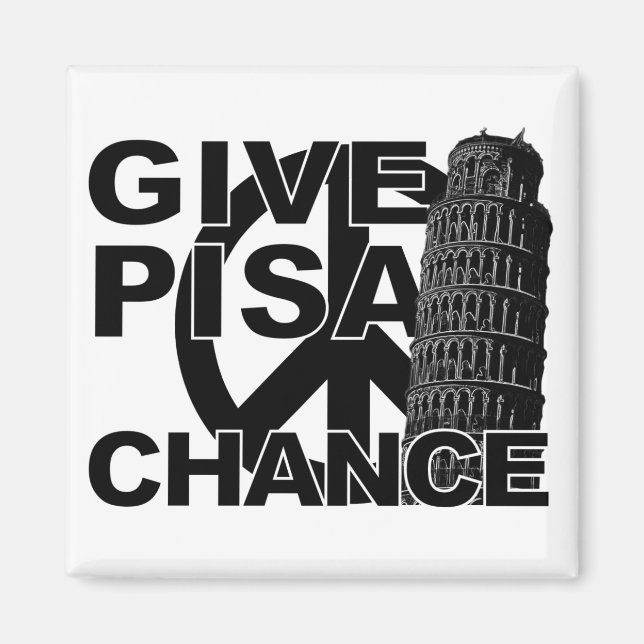 Ge Pisa Chance magnet (Framsidan)