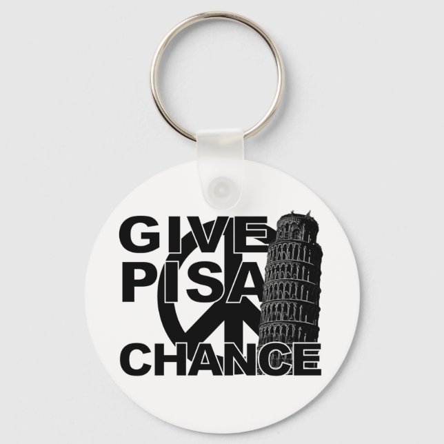 Ge Pisa Chance nyckelring (Framsida)