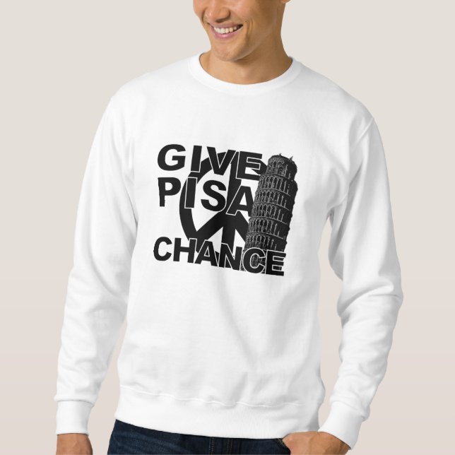 Ge Pisa Chance shirt - välj stil & färg Sweatshirt (Framsida)