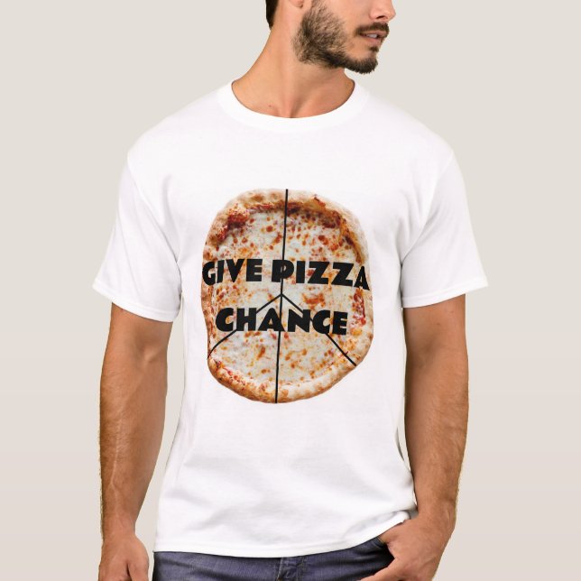 GE PIZZA CHANCE T SHIRT (Framsida)