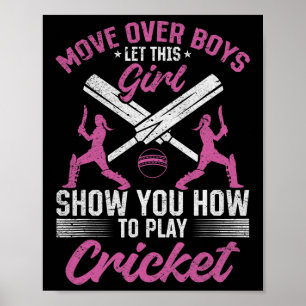Ge pojkarna plats, låt den här flickan visa hur ma poster