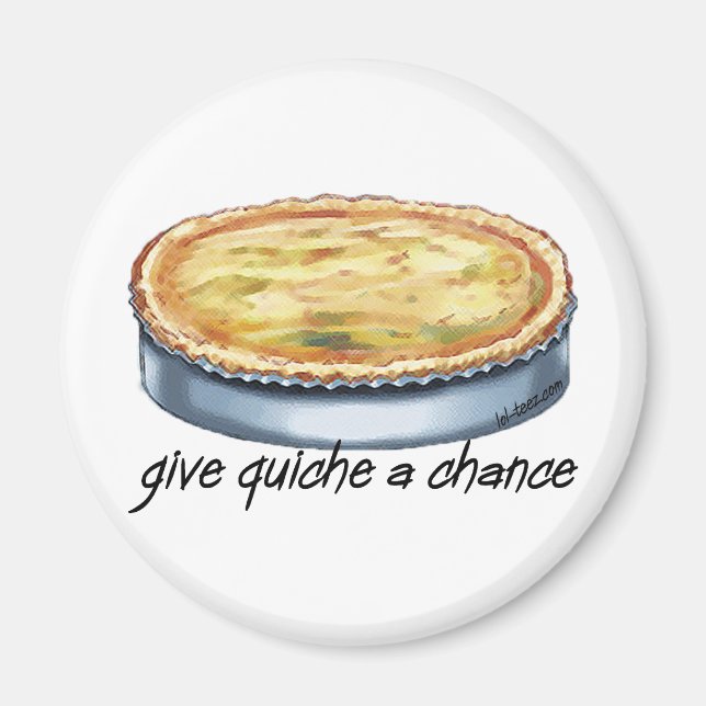 Ge Quiche a Chance Magnet (Framsidan)