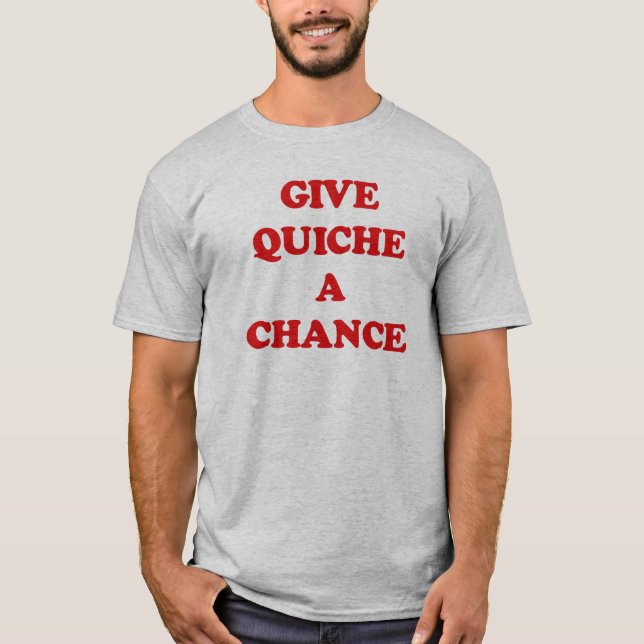 GE QUICHE A CHEF T-SHIRT (Framsida)