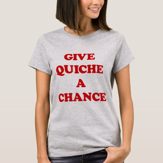 GE QUICHE A CHEF TEE (Framsida)