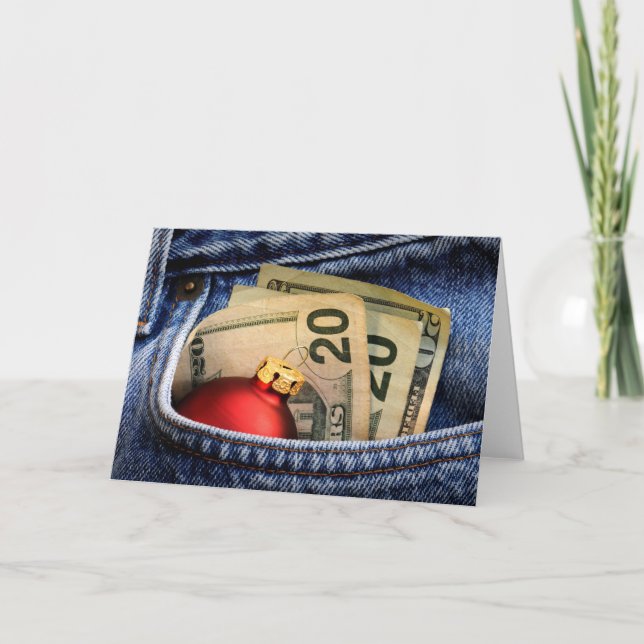 Ge sig för jul helgkort (Framsida)