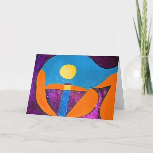 GE SIG i abstrakt ordkonst Kort (Framsida)