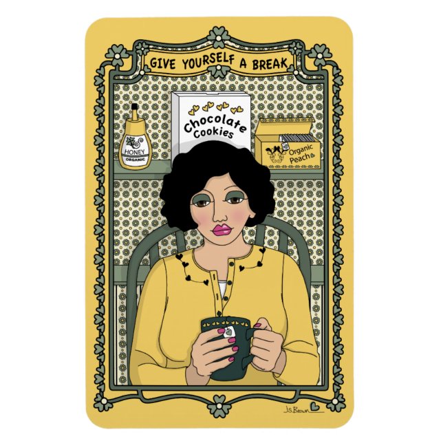 Ge själv en brytpunkt_C_4x6-kylskåp, magnet (Vertikal)