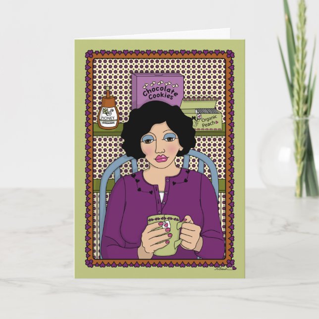 Ge själv ett Break_A_Greeting Card Kort (Framsida)