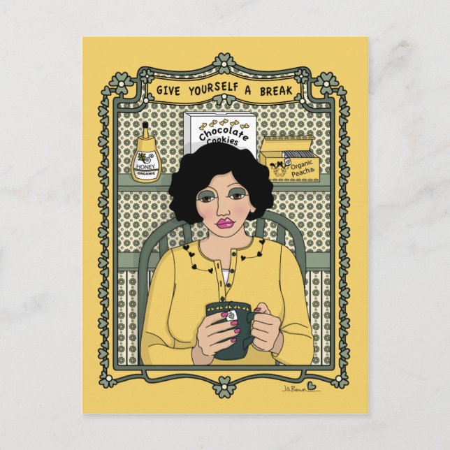 Ge själv ett Break_C_ vykort (Framsida)