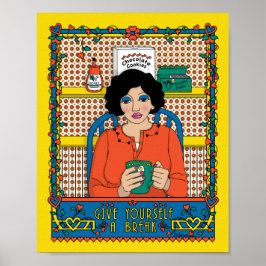 Ge själv Poster en Break_B_8x10