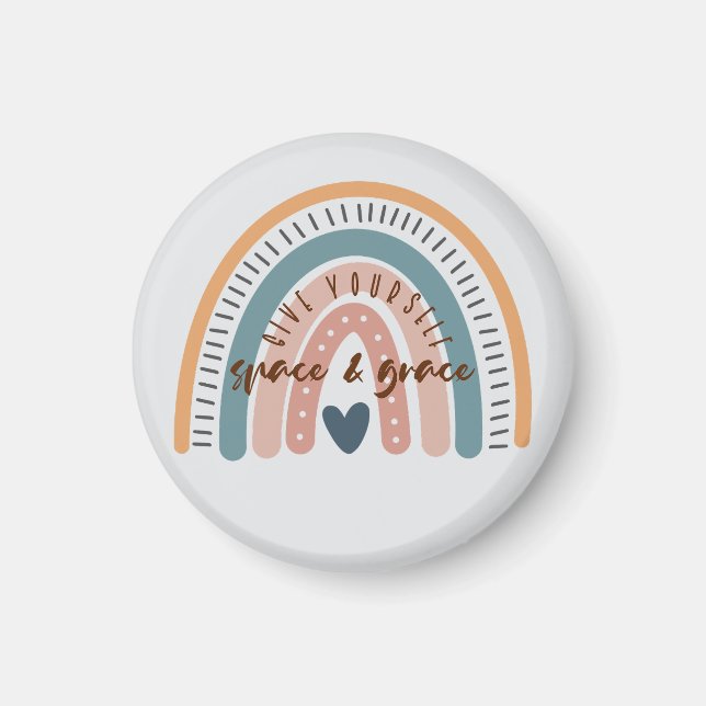 Ge själv - rymd- och anståndskontroll magnet (Framsidan)